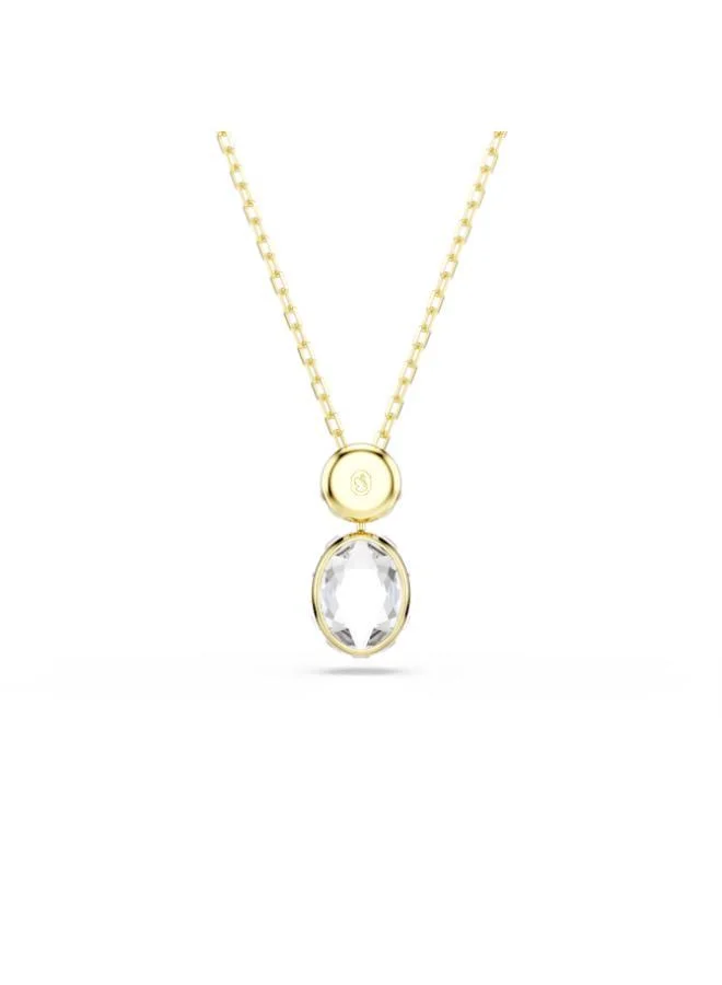 SWAROVSKI  Chroma Reversible Gold Tone Plated Pendant Necklace for Women | Best Price UAE